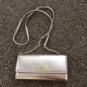 NWOT rose gold purse